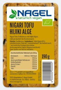 Nigari Tofu Hijiki Alge 190 g