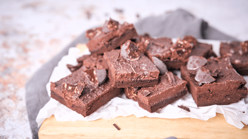 Vegane Brownies mit Seidentofu