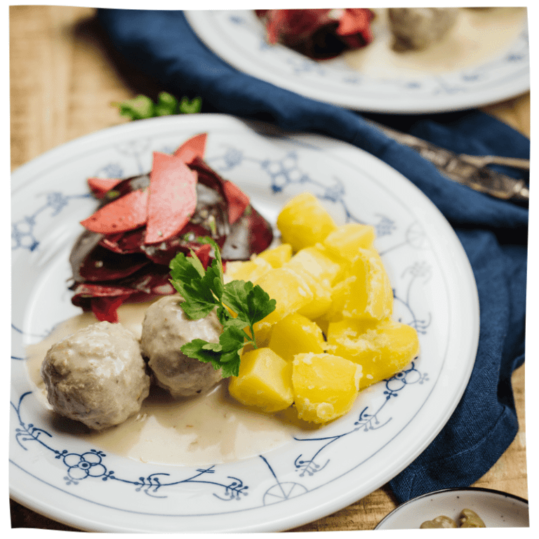 Königsberger Klopse mit Seidentofu - Tofu Nagel