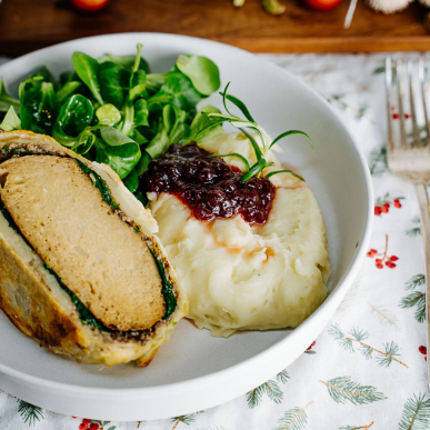Wunderbar Veganes Hauptgericht Festlich Ebenbild